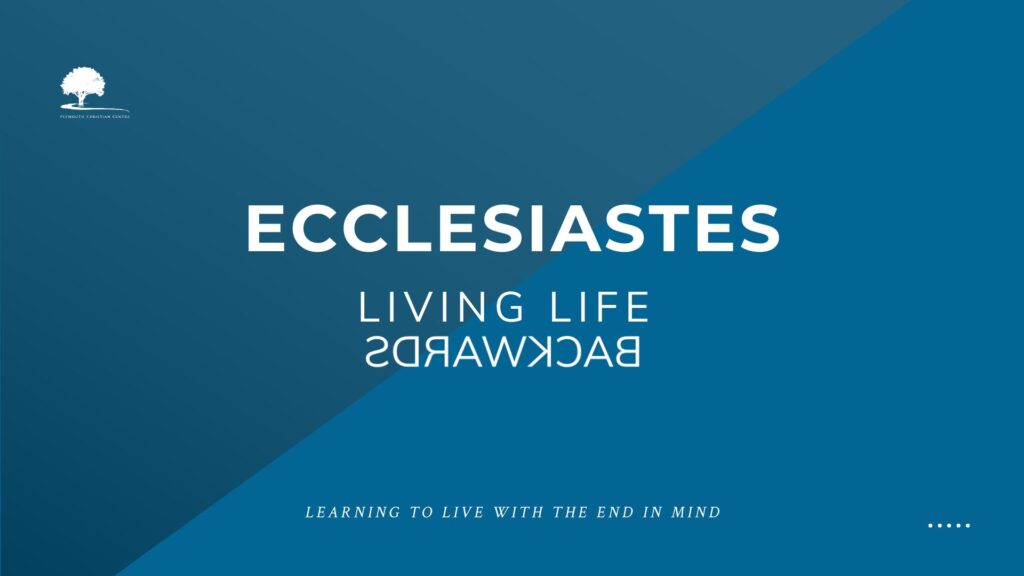 Ecclesiastes 11:7-12:14