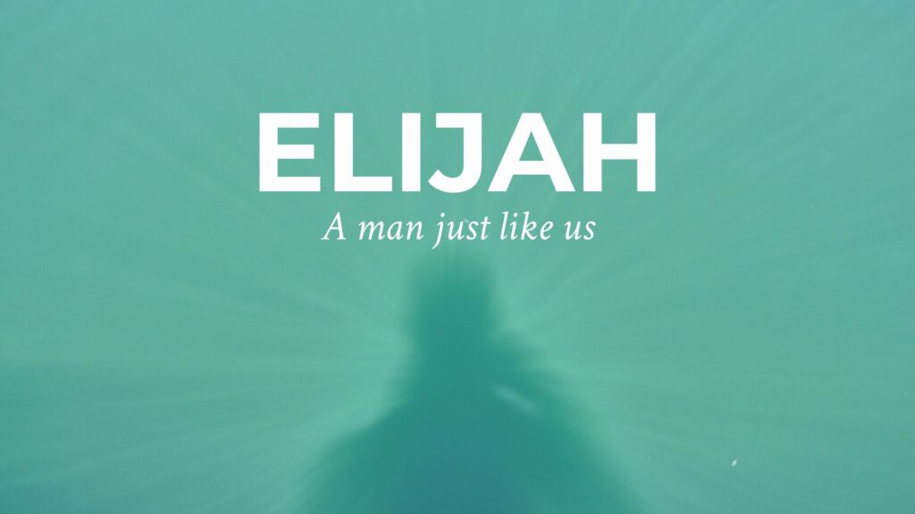 Elijah: Back to the Work